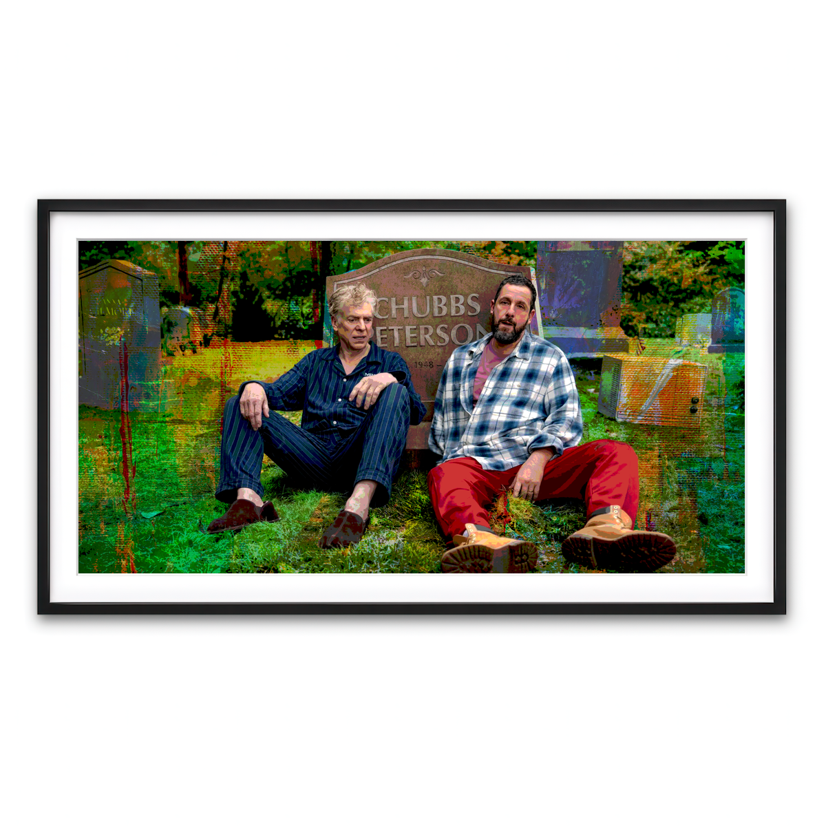 Framed Print 2x1 Black