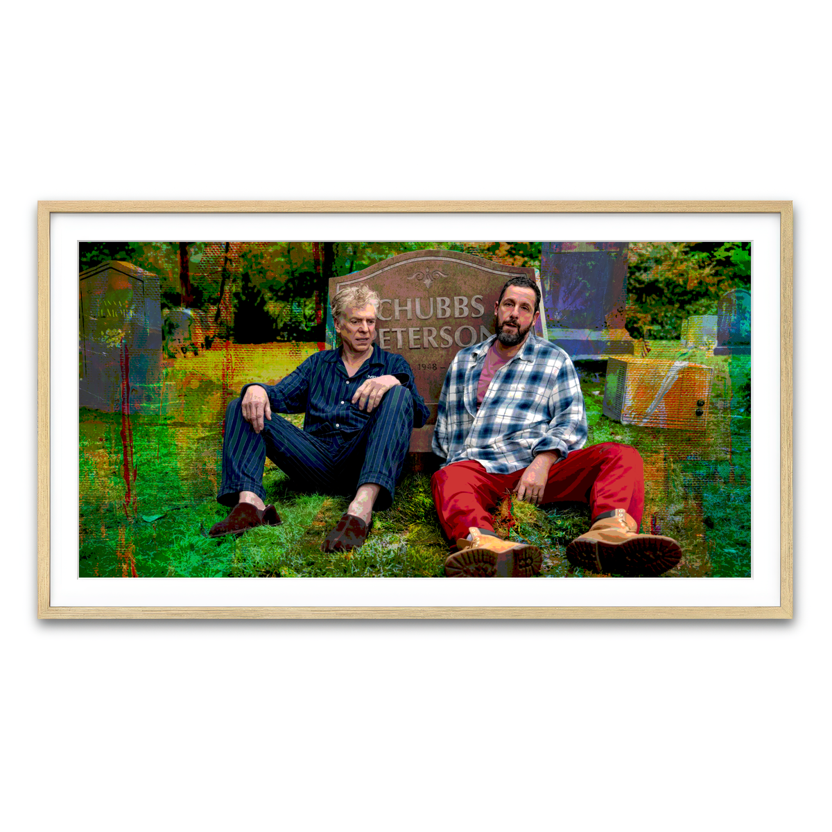 Framed Print 2x1 Natural