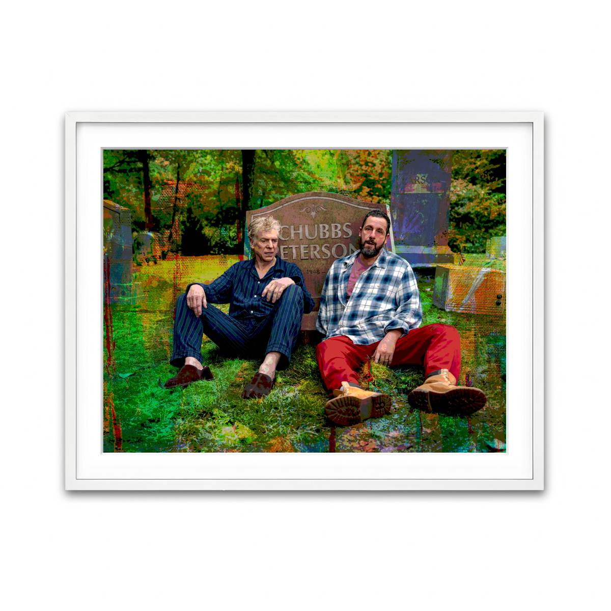 Framed Print 4x3 White