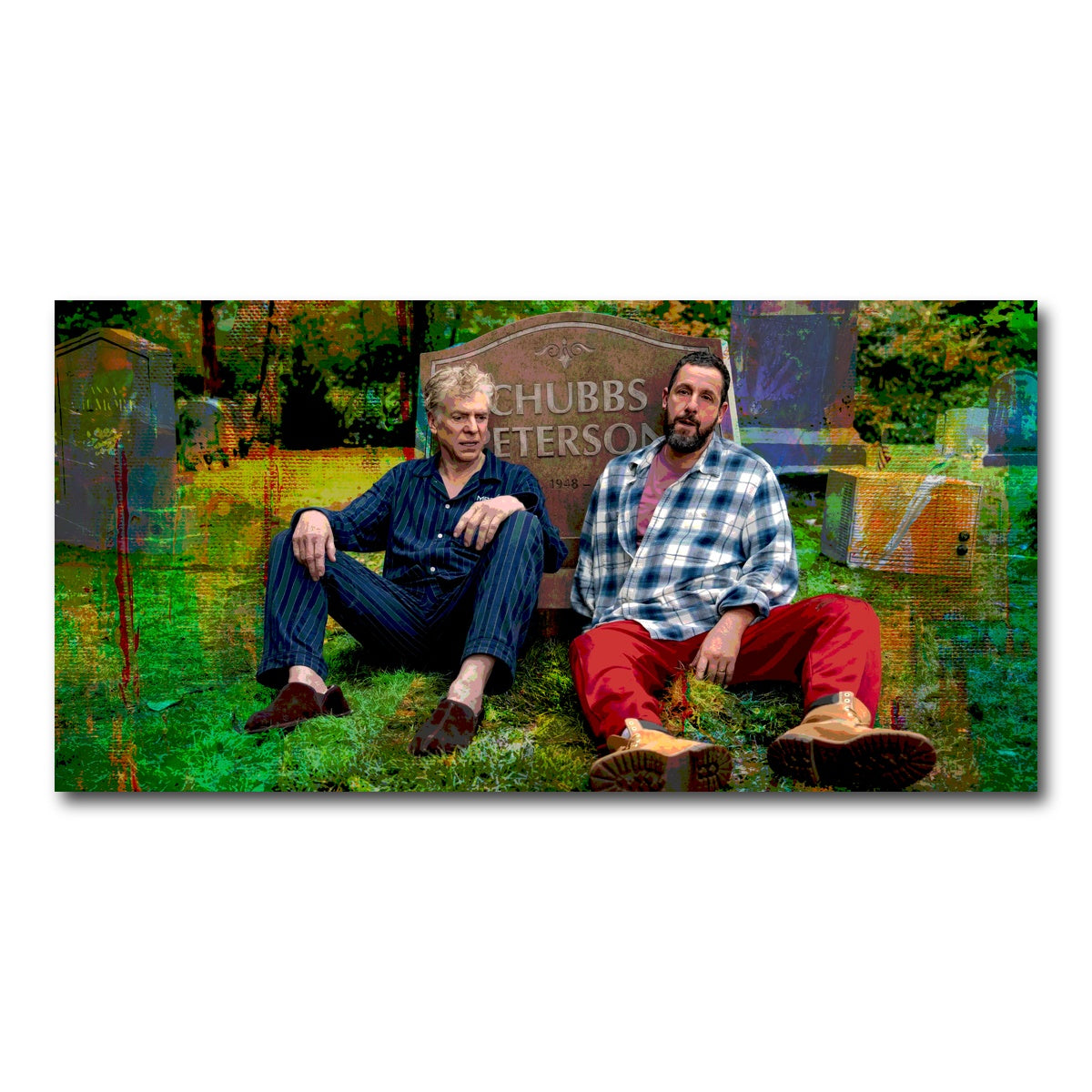 AUTO-MOCKUP WHITE | Happy & Shooter Reunion | 1 Piece | Gallery Wrap Canvas | group=2x1