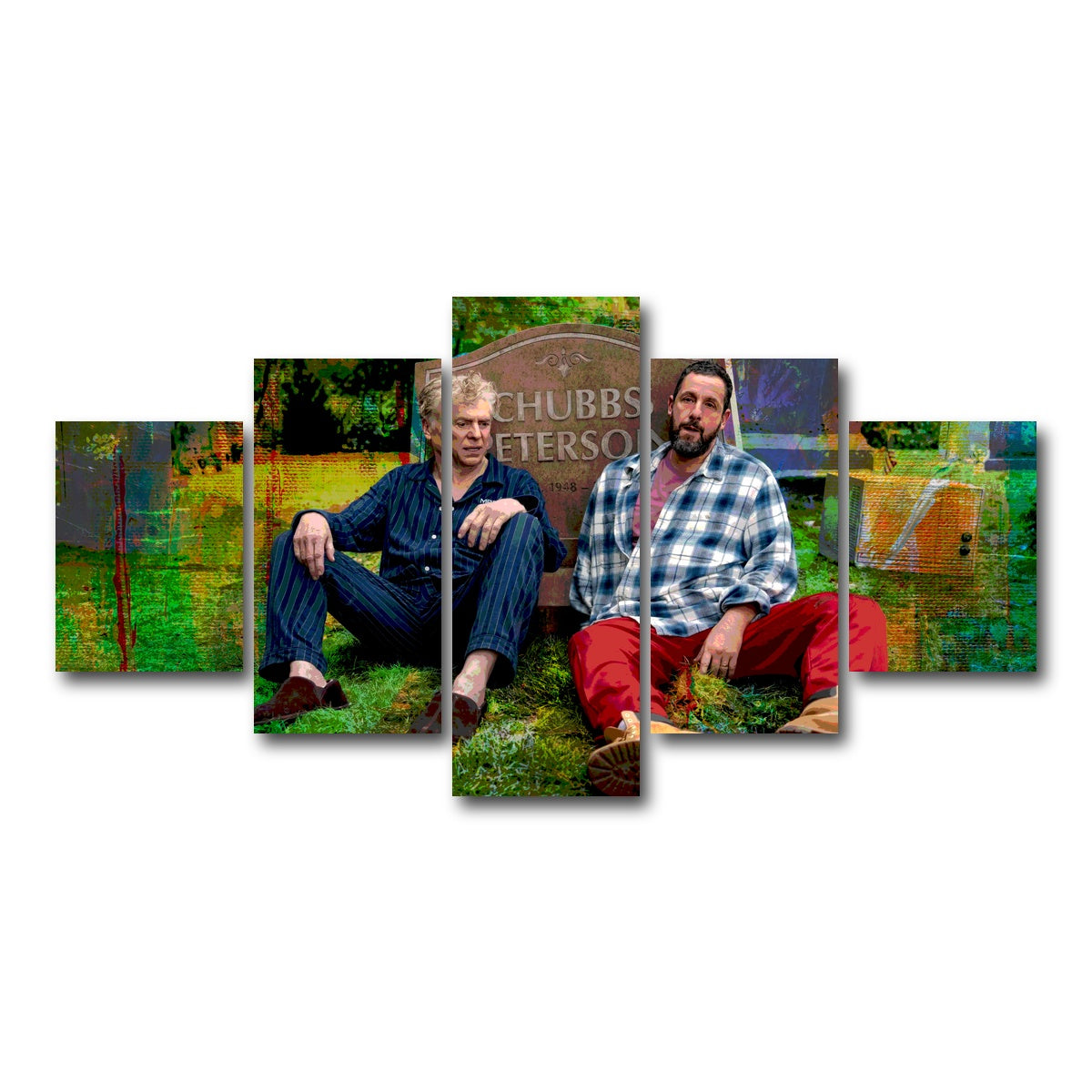 AUTO-MOCKUP WHITE | Happy & Shooter Reunion | 5 Piece | Gallery Wrap Canvas | group=5_short