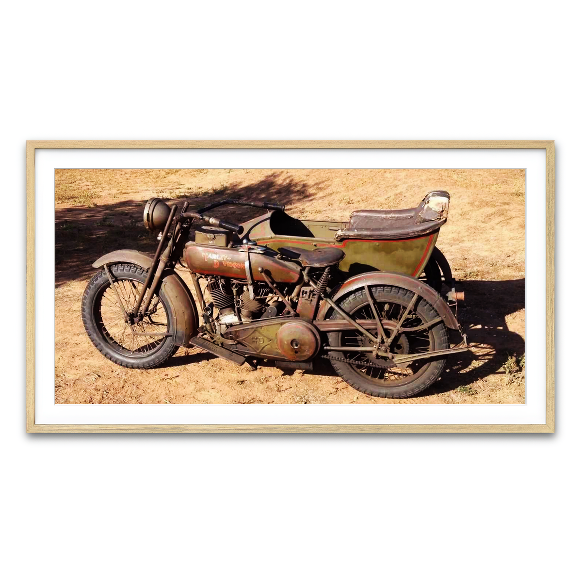 Framed Print 2x1 Natural