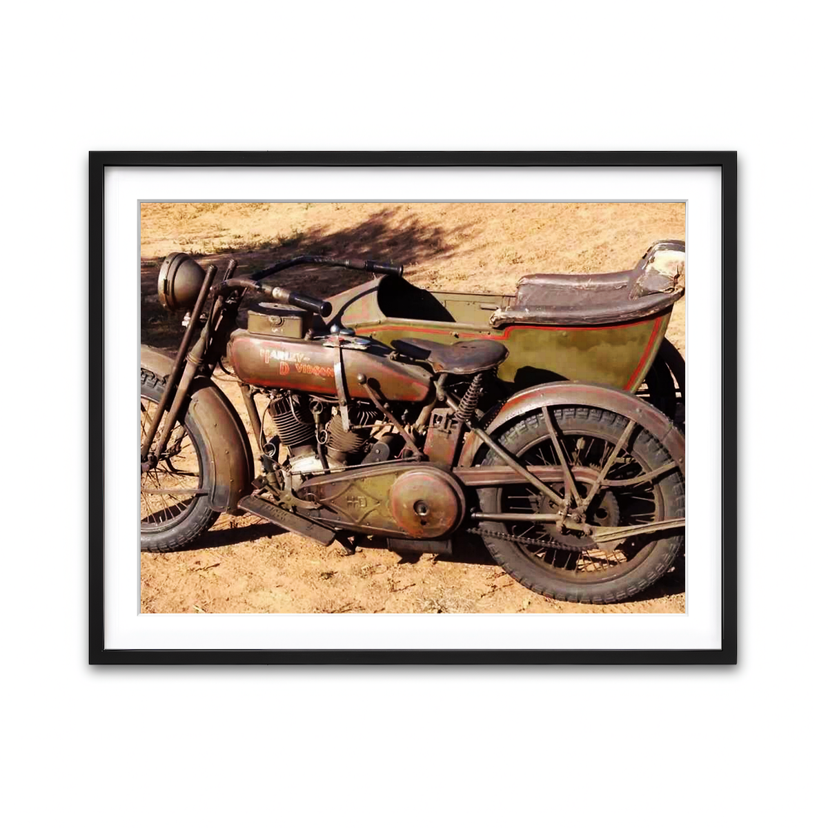 Framed Print 4x3 Black