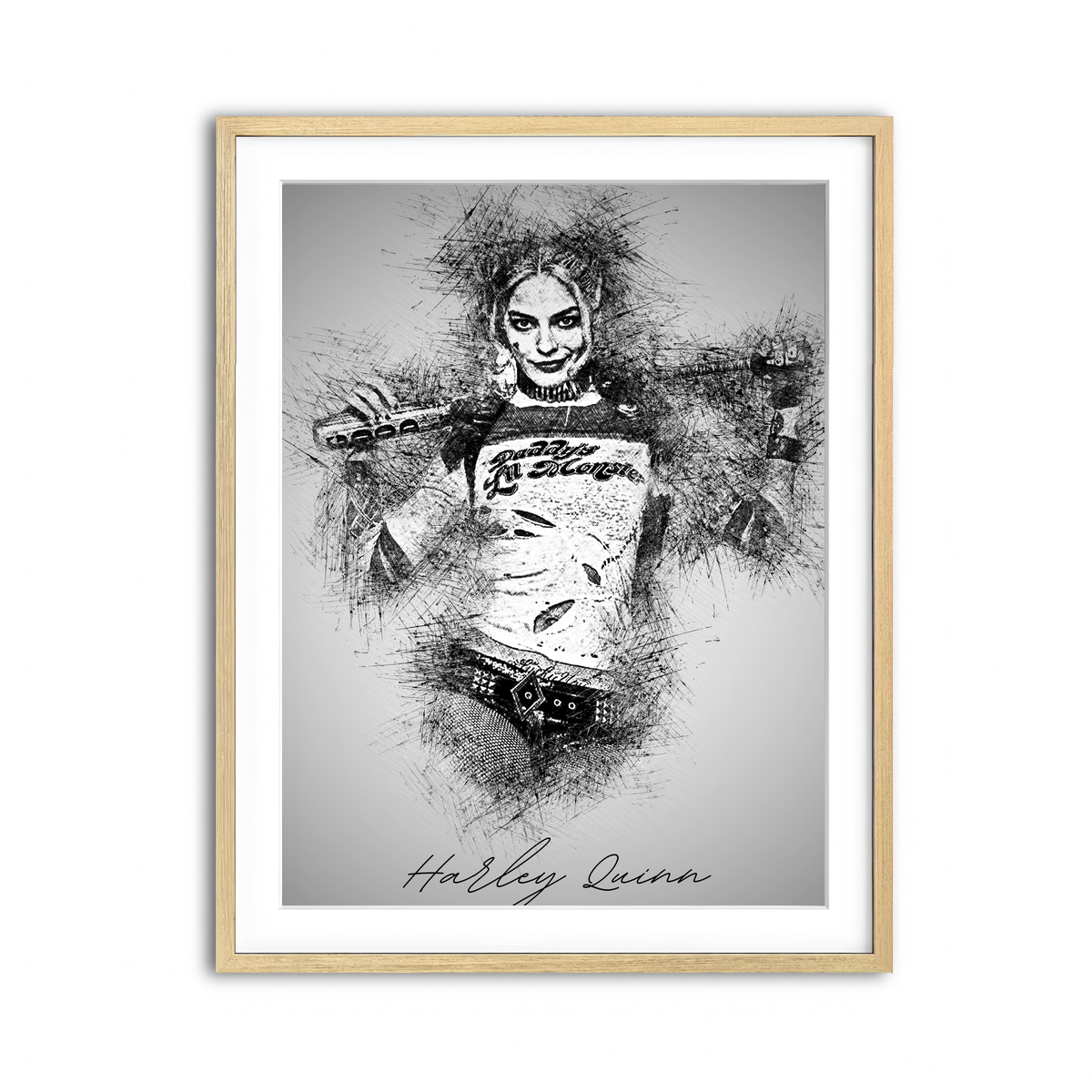 Framed Print 3x4 Natural