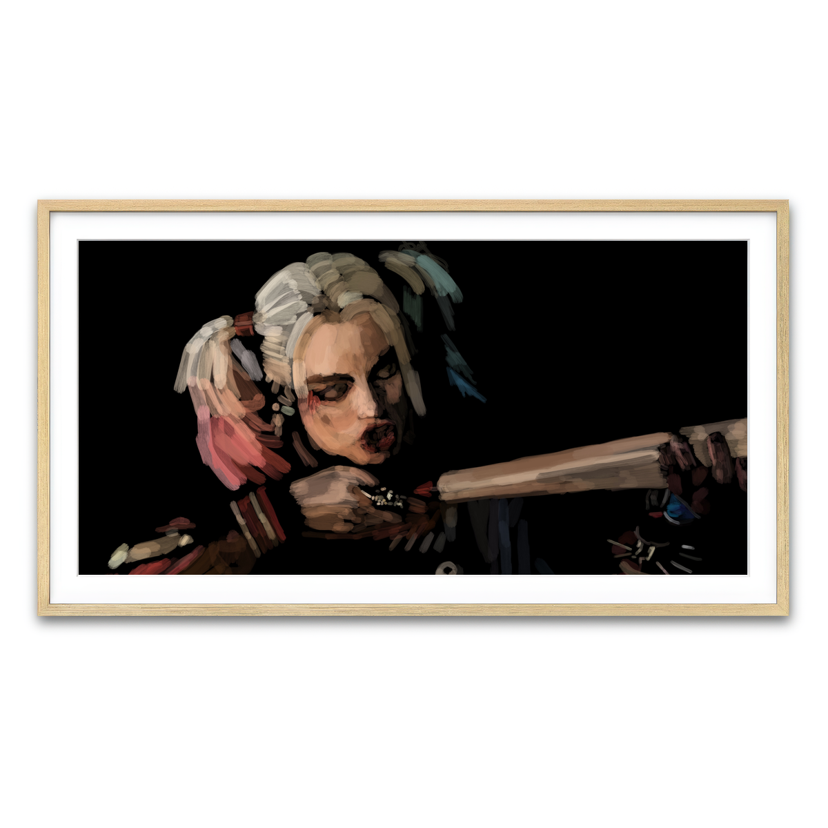 Framed Print 2x1 Natural