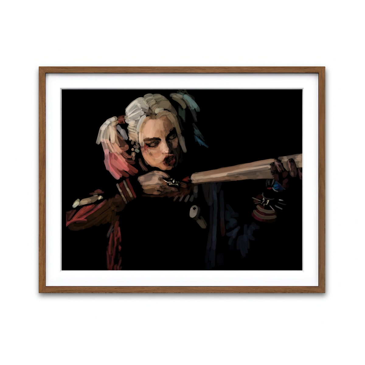 Framed Print 4x3 Walnut