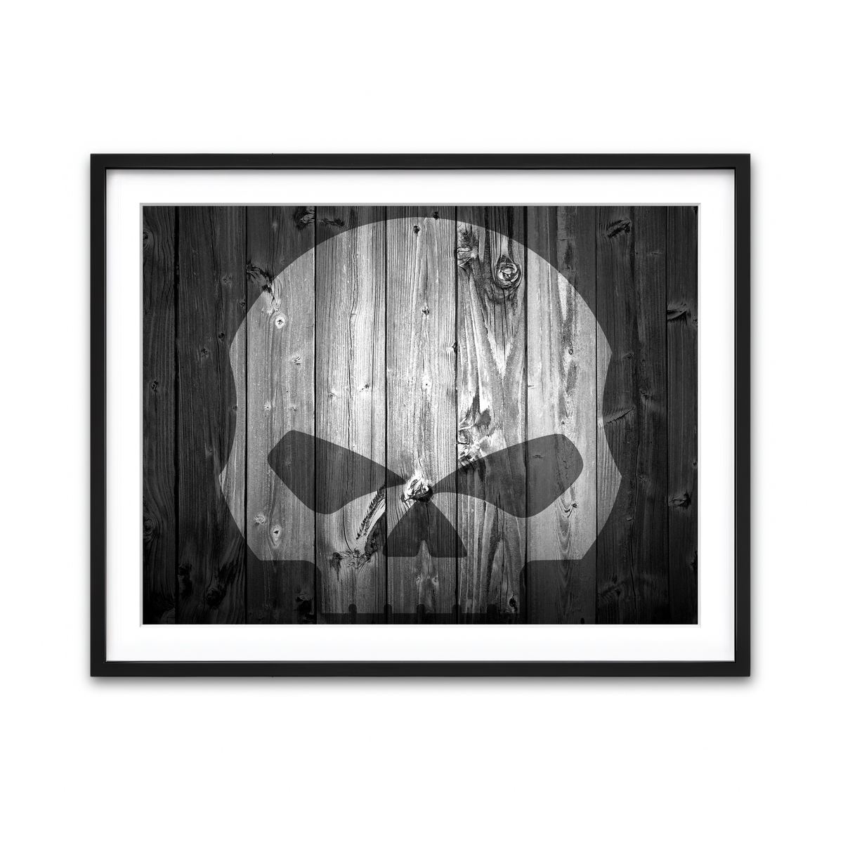 Framed Print 4x3 Black