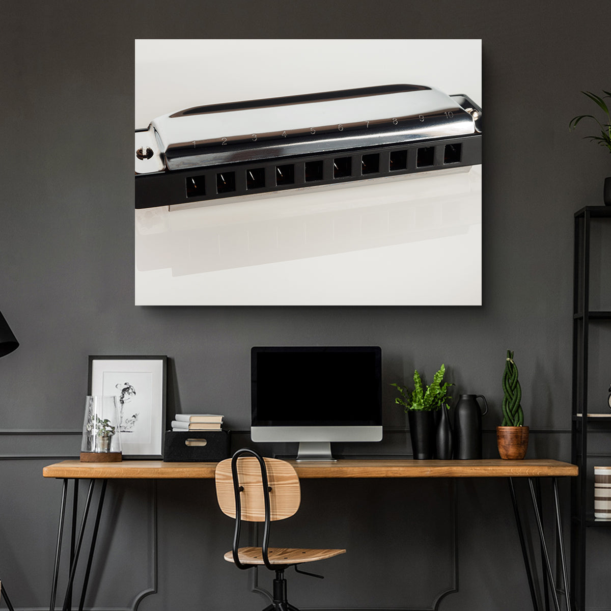 Harmonica Wall Art