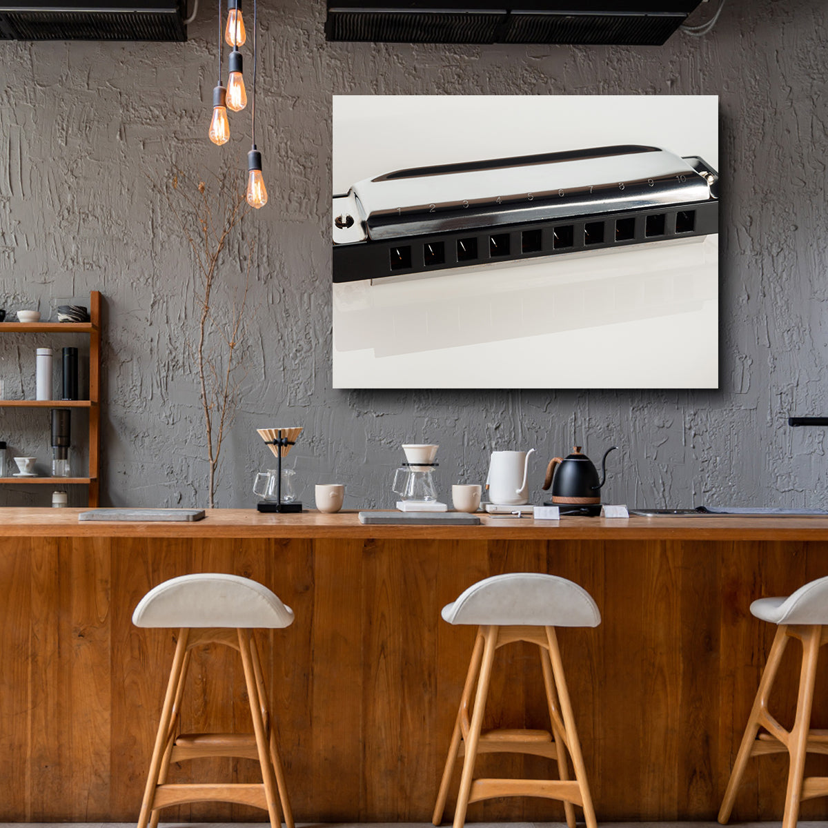 Harmonica Wall Art