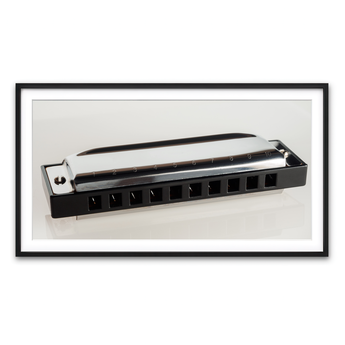 Framed Print 2x1 Black