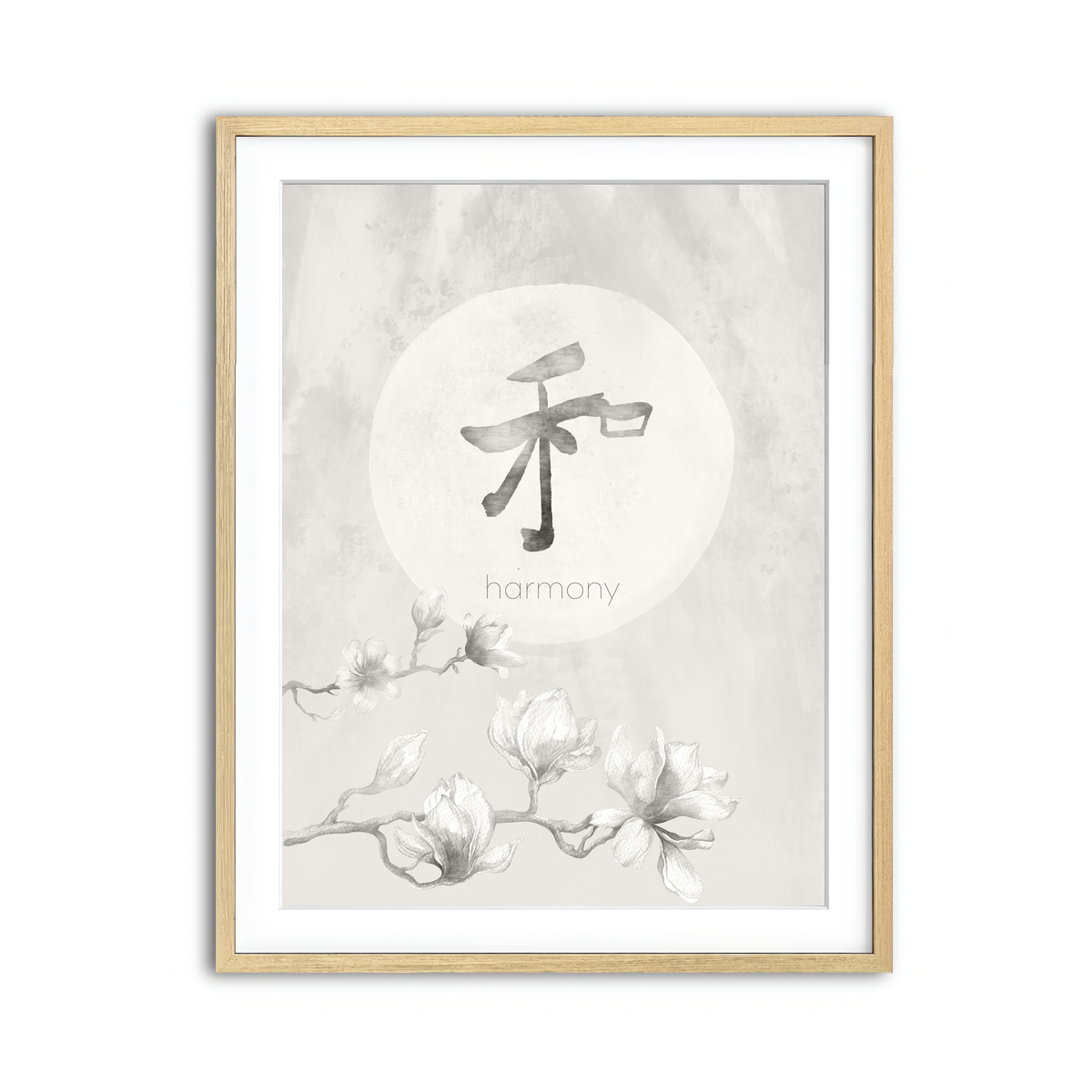 Framed Print 3x4 Natural