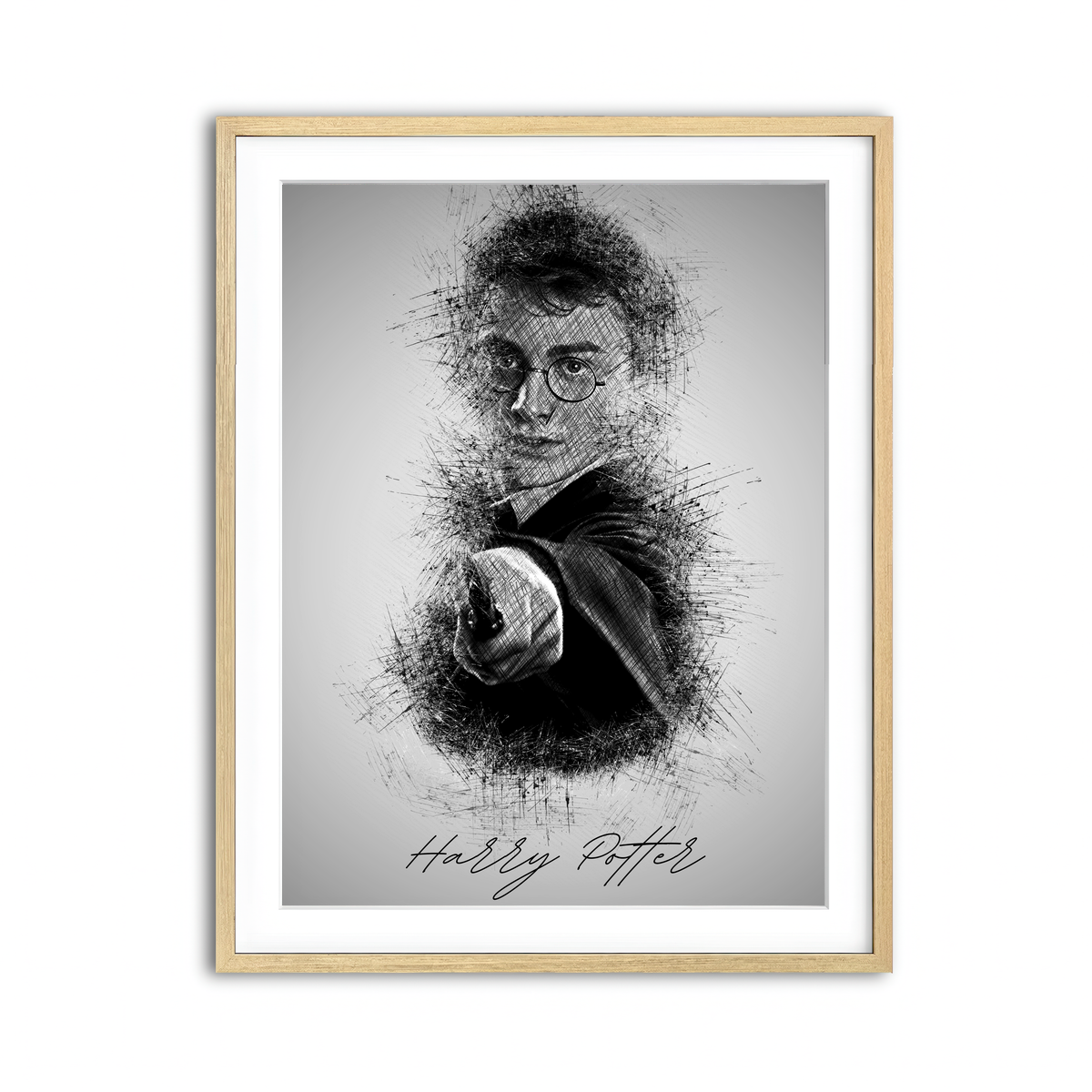 Framed Print 3x4 Natural