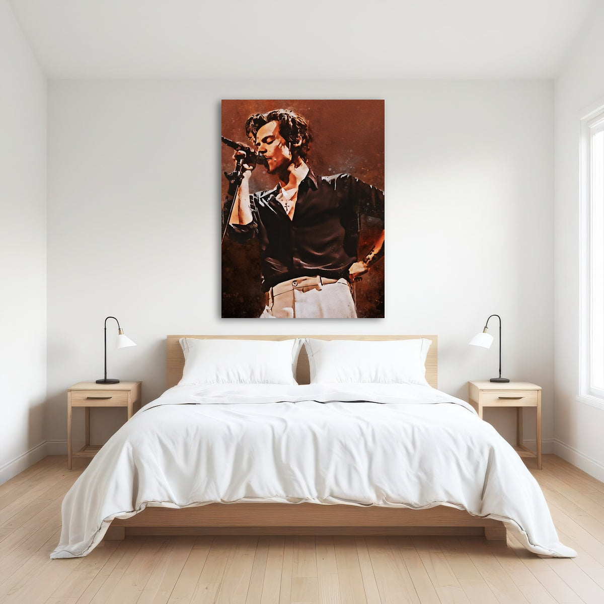 AUTO-MOCKUP ROOM | Harry Styles Painting