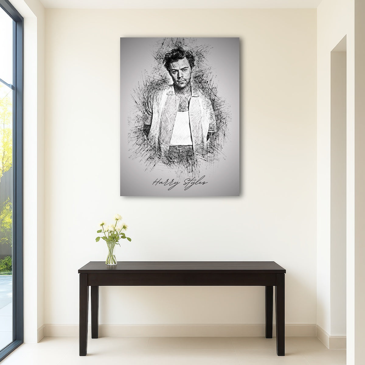 AUTO-MOCKUP ROOM | Harry Styles Sketch