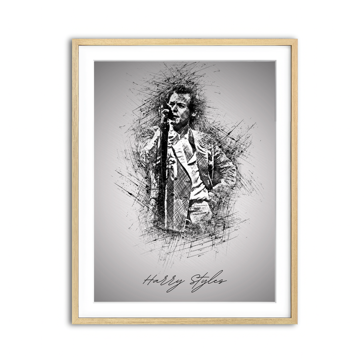 Framed Print 3x4 Natural