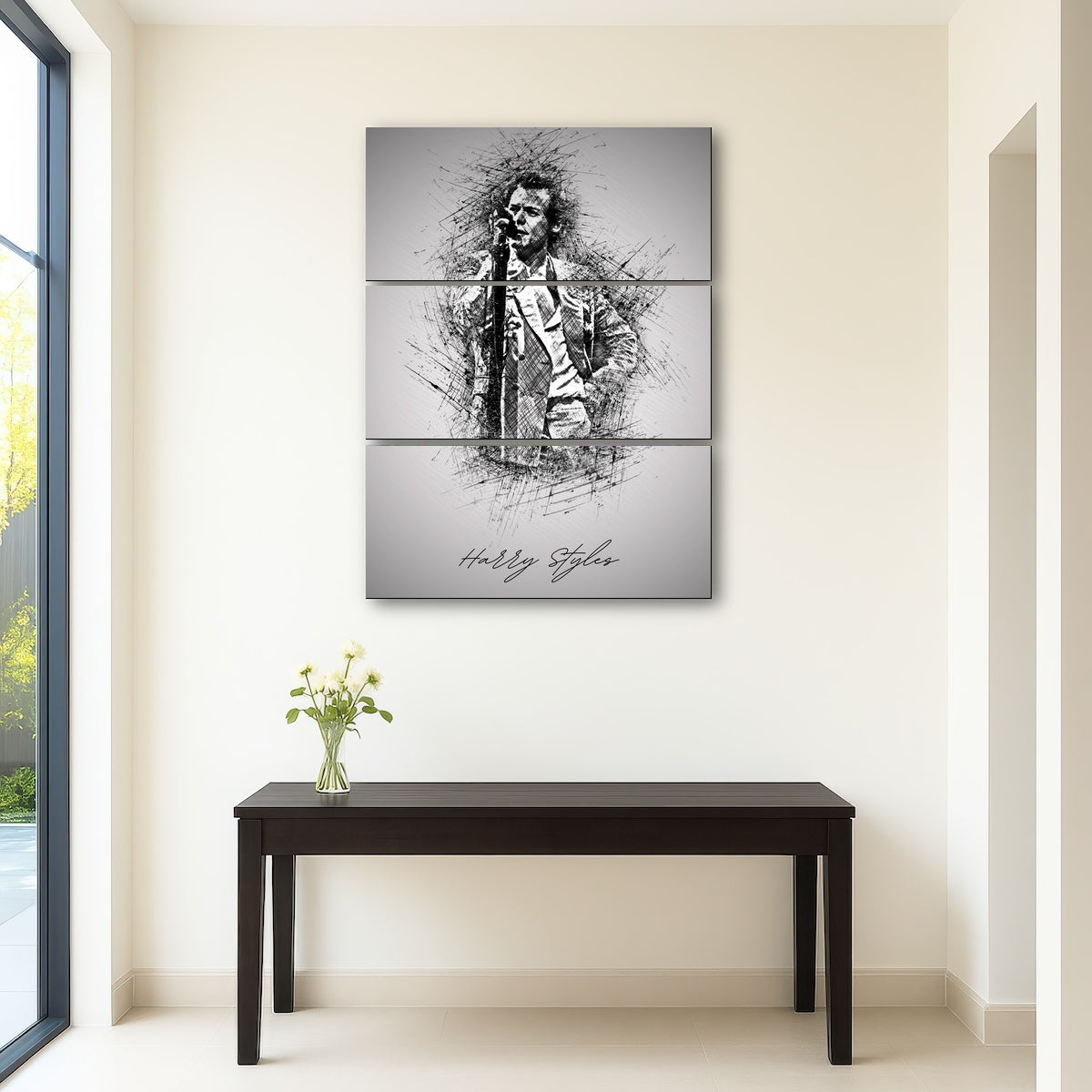 AUTO-MOCKUP ROOM | Harry Styles With Mic