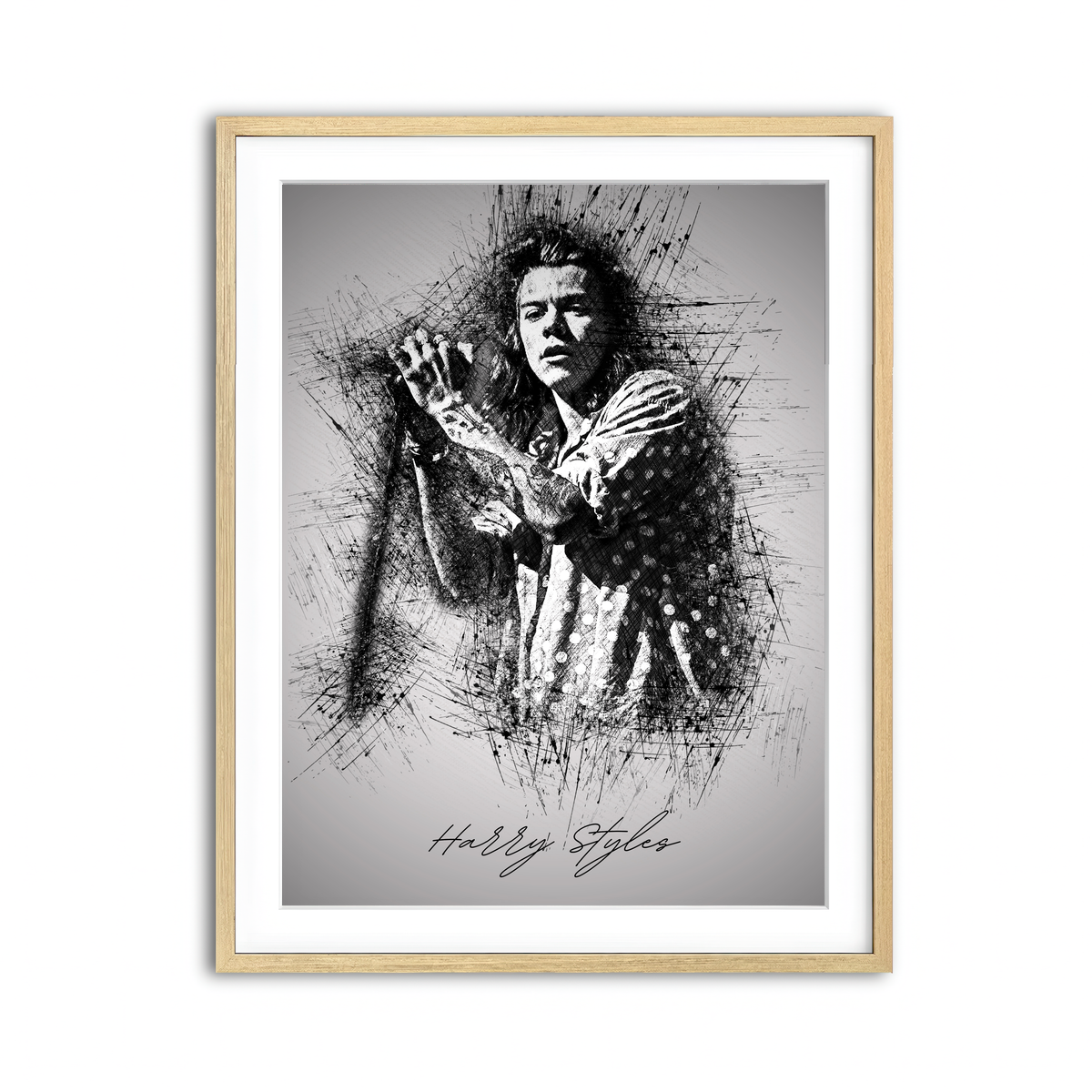 Framed Print 3x4 Natural