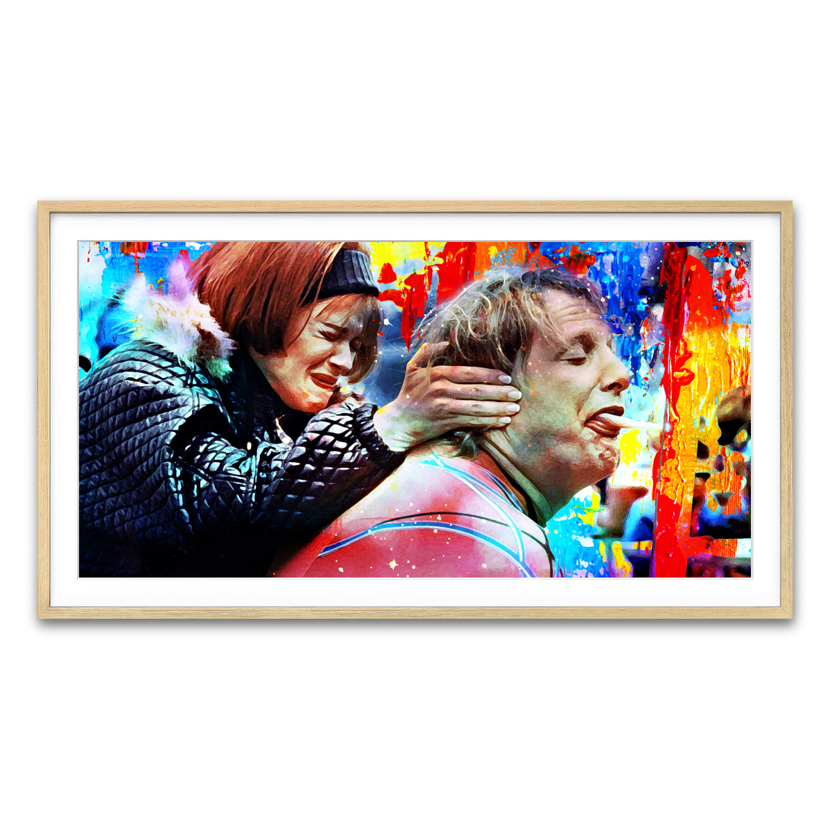 Framed Print 2x1 Natural