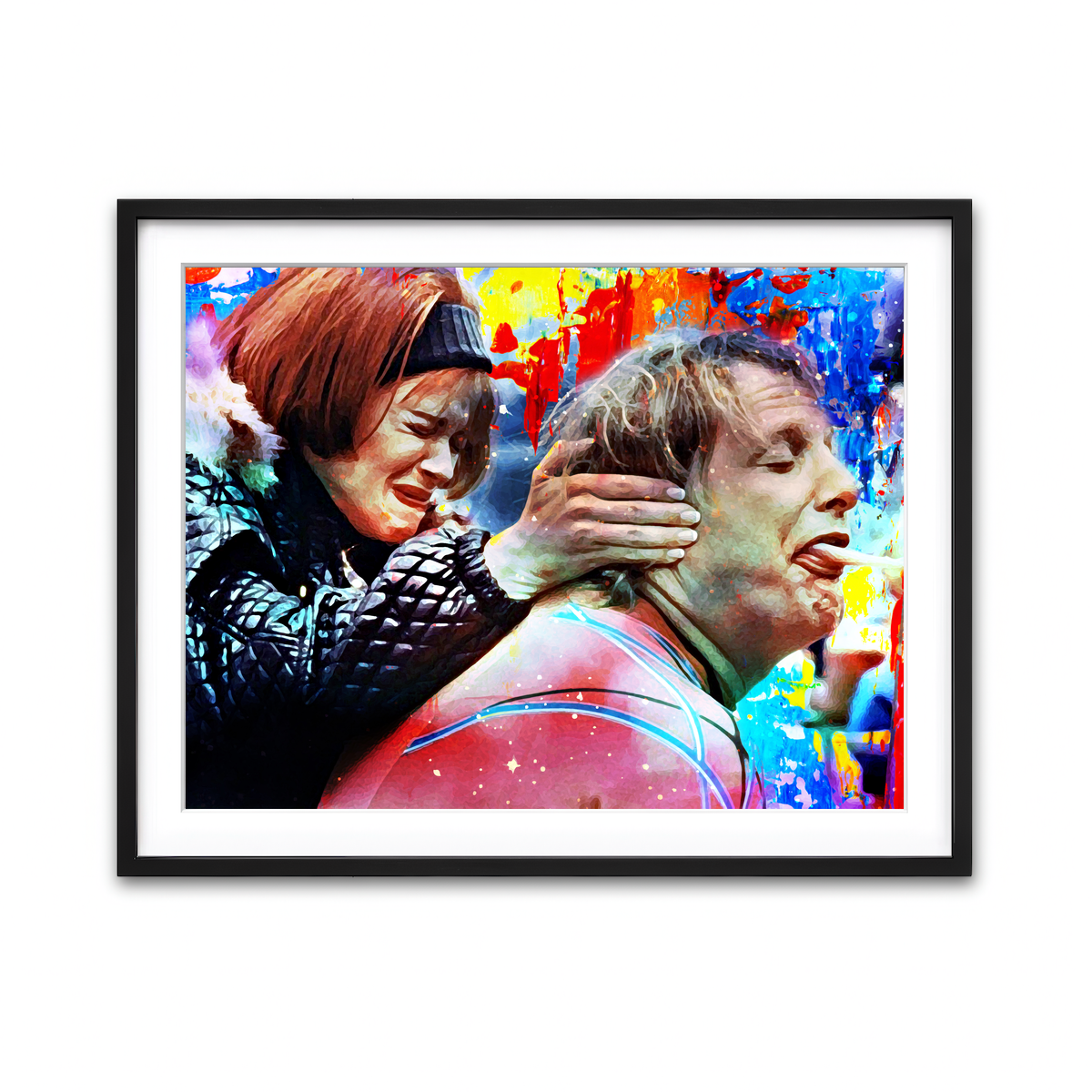 Framed Print 4x3 Black