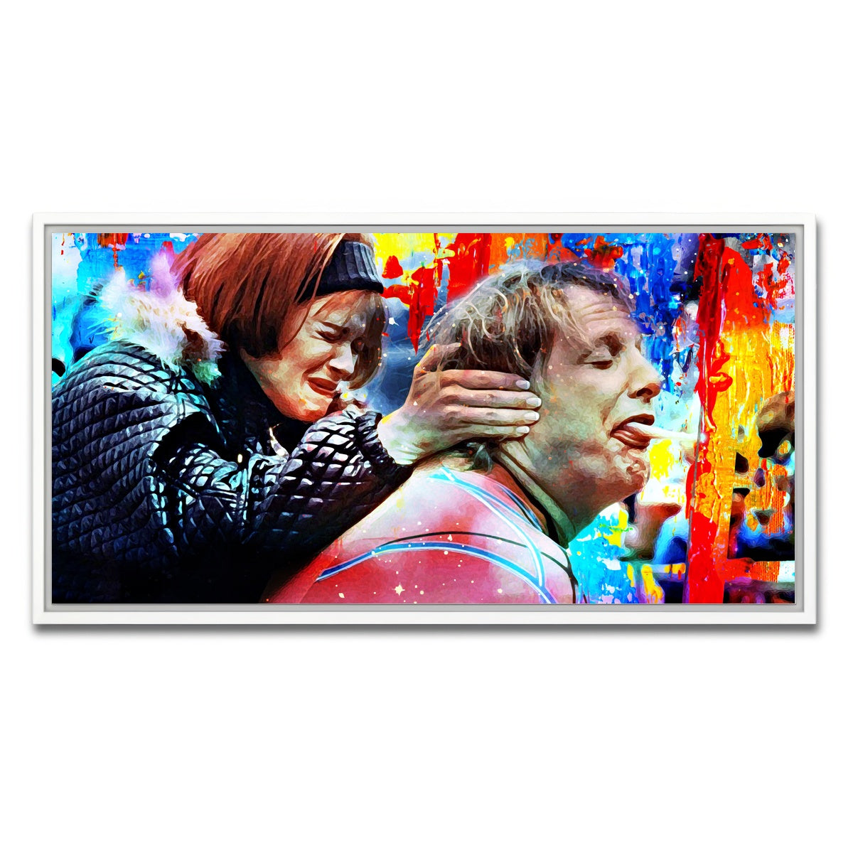 AUTO-MOCKUP WHITE | Harry | 1 Piece | White Framed Canvas | group=2x1