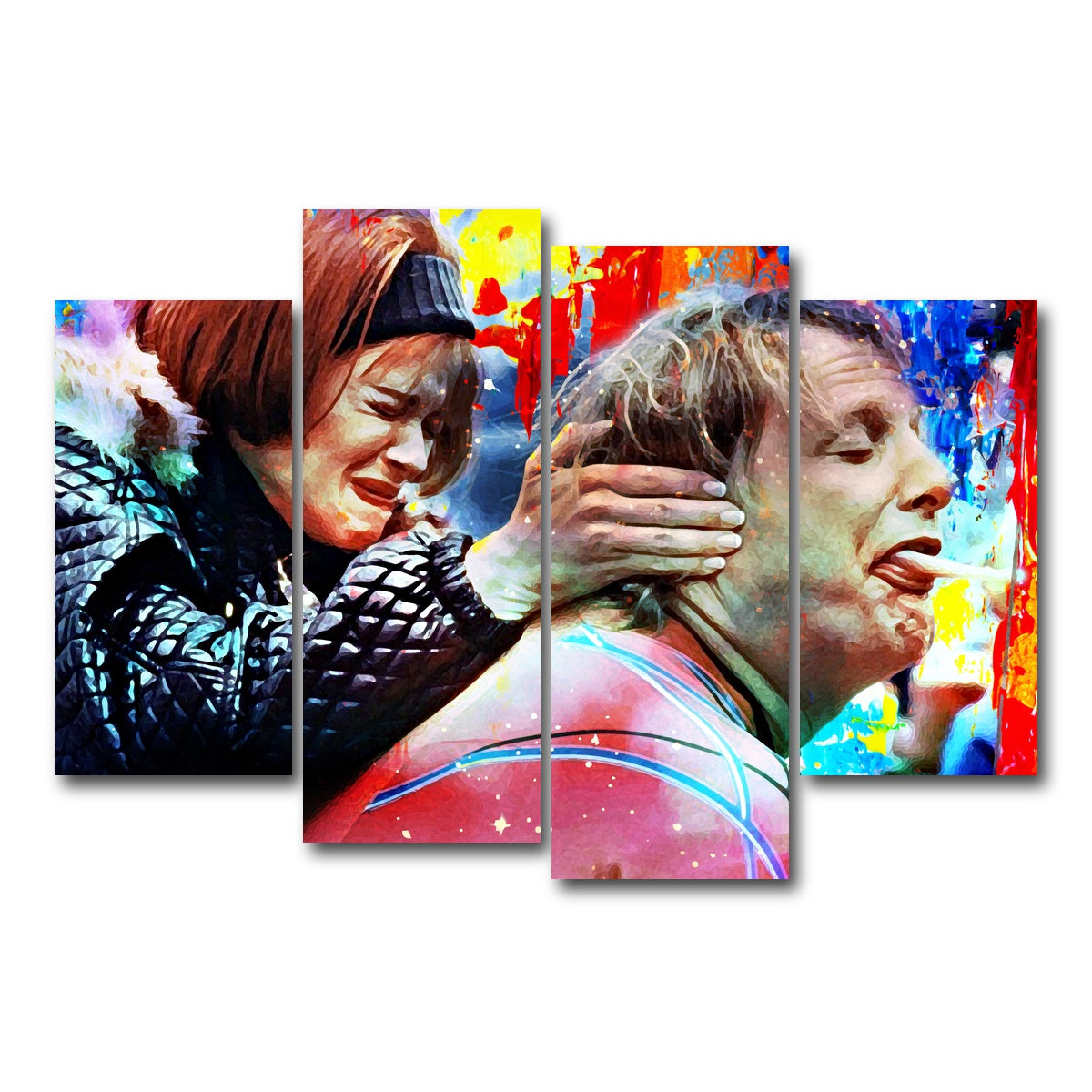 AUTO-MOCKUP WHITE | Harry | 4 Piece | Gallery Wrap Canvas | group=4_short