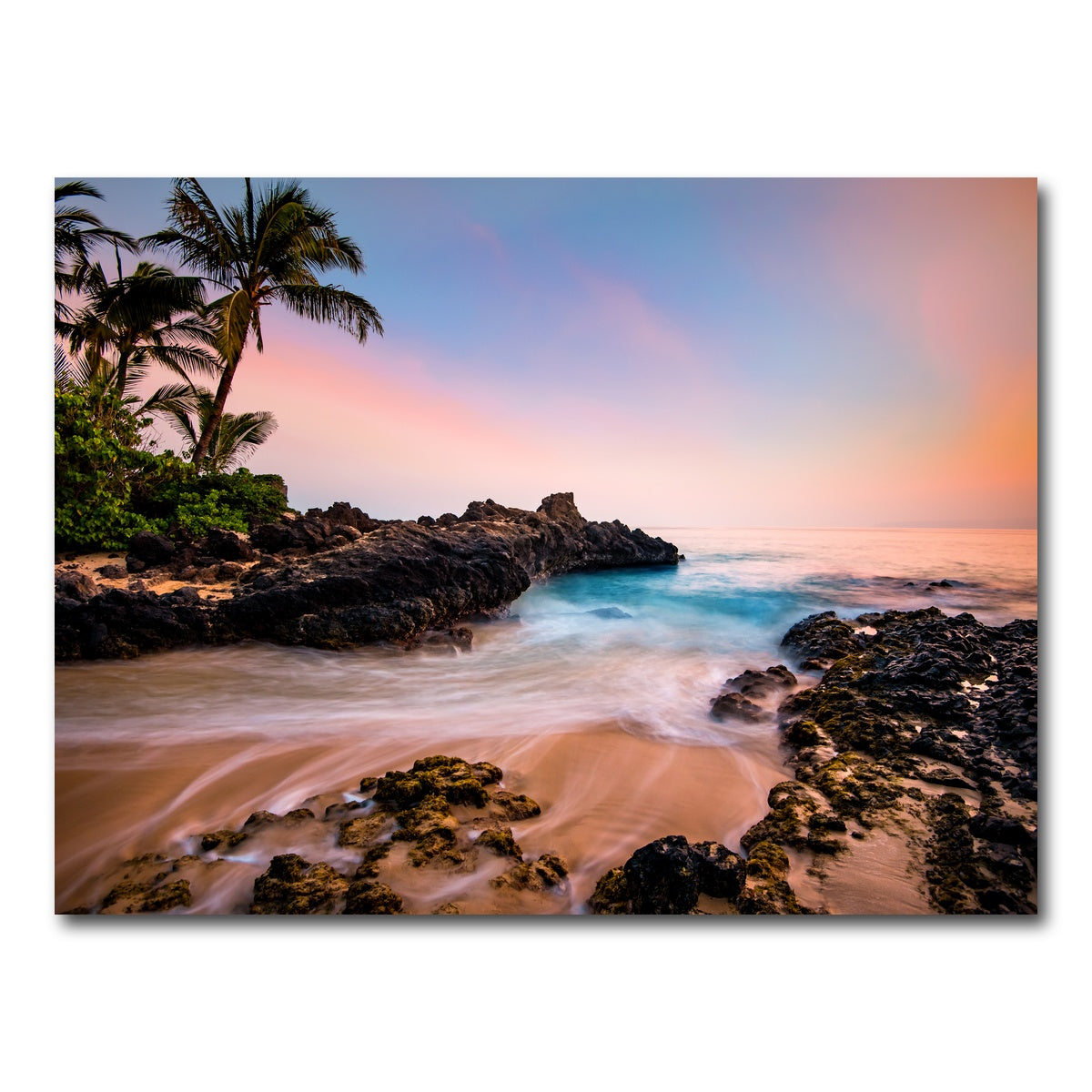 AUTO-MOCKUP WHITE | Hawaiian Paradise | 1 Piece | Gallery Wrap Canvas | group=4x3