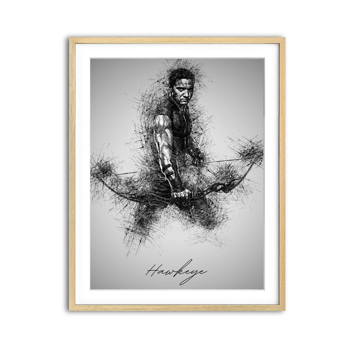 Framed Print 3x4 Natural