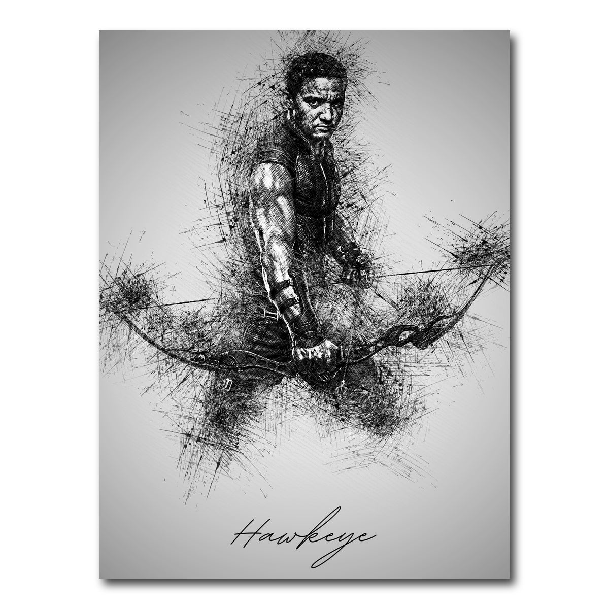 AUTO-MOCKUP WHITE | Hawkeye | 1 Piece | Gallery Wrap Canvas | group=3x4