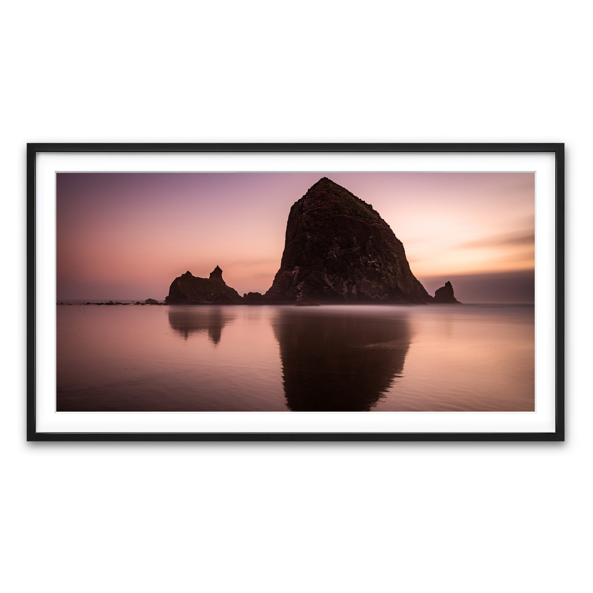 Framed Print 2x1 Black