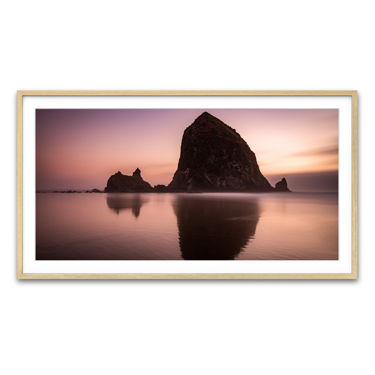 Framed Print 2x1 Natural