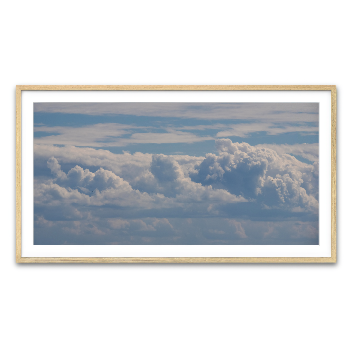 Framed Print 2x1 Natural
