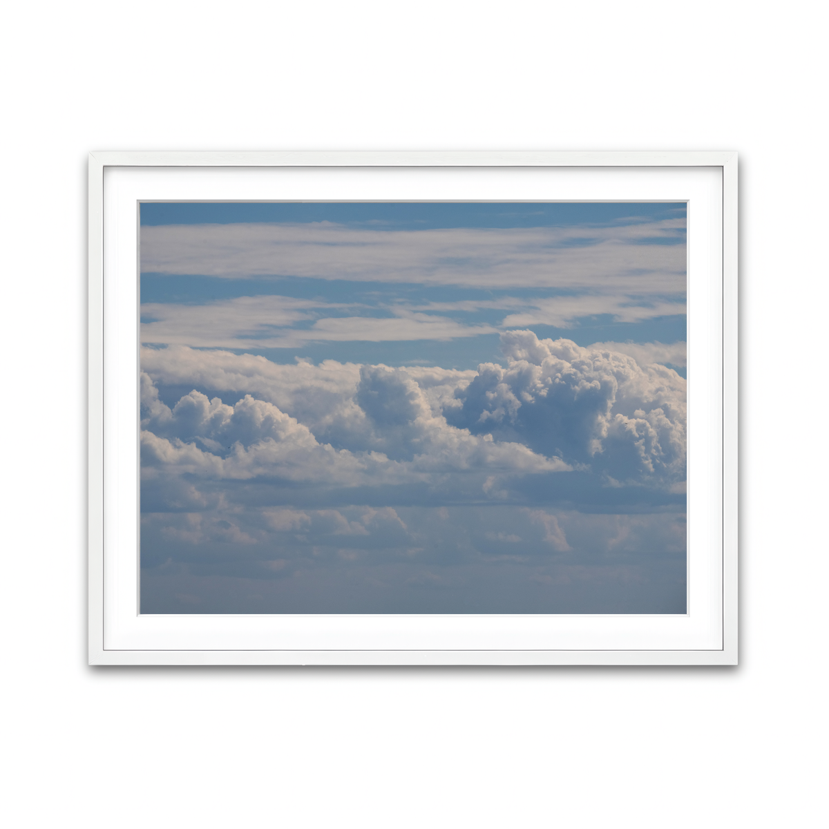 Framed Print 4x3 White