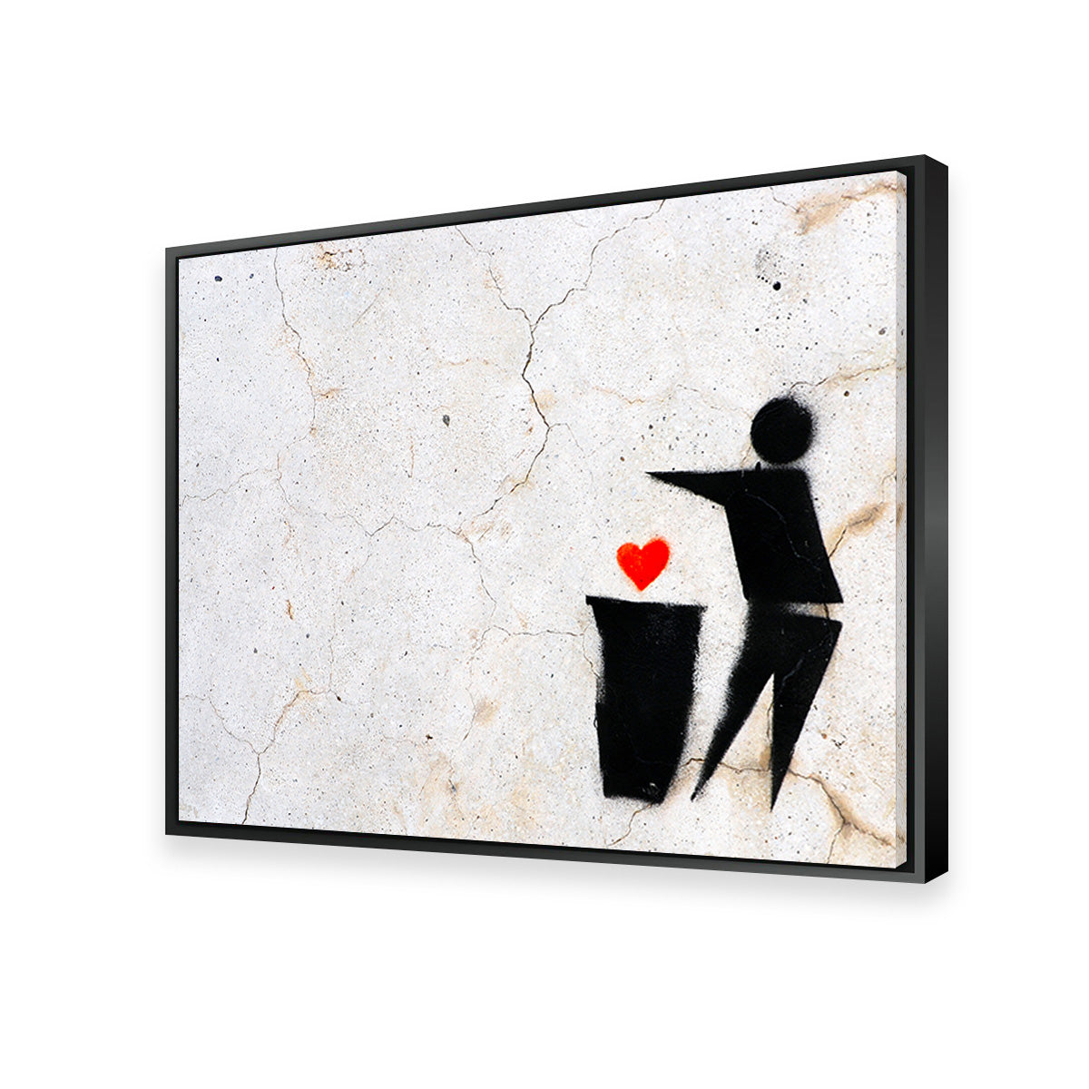 Heart to Trash Wall Art