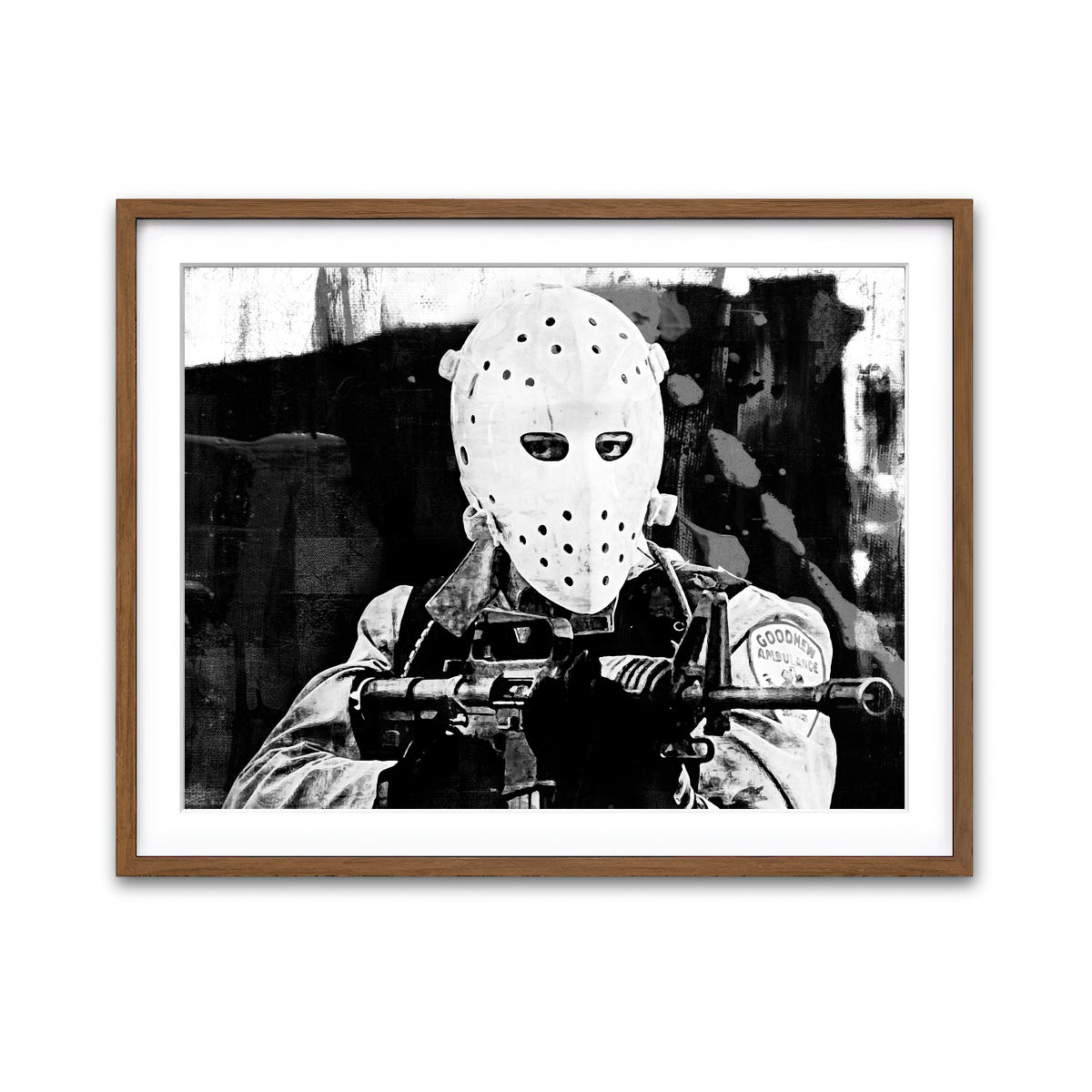 Framed Print 4x3 Walnut