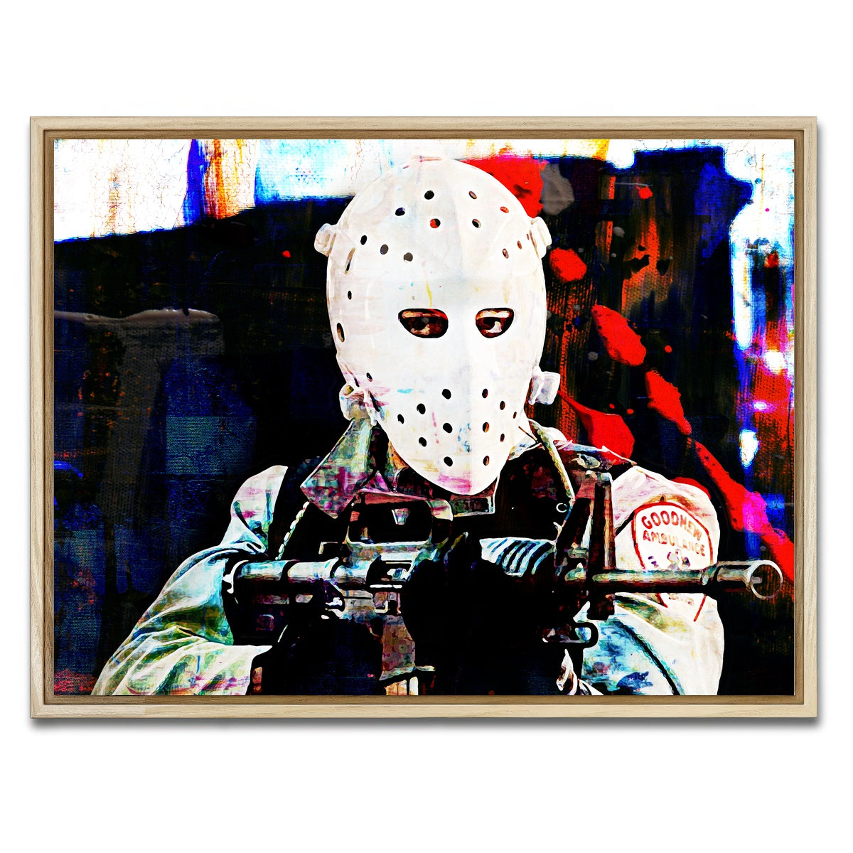 AUTO-MOCKUP WHITE | Heat - The Heist | 1 Piece | Natural Framed Canvas | group=4x3