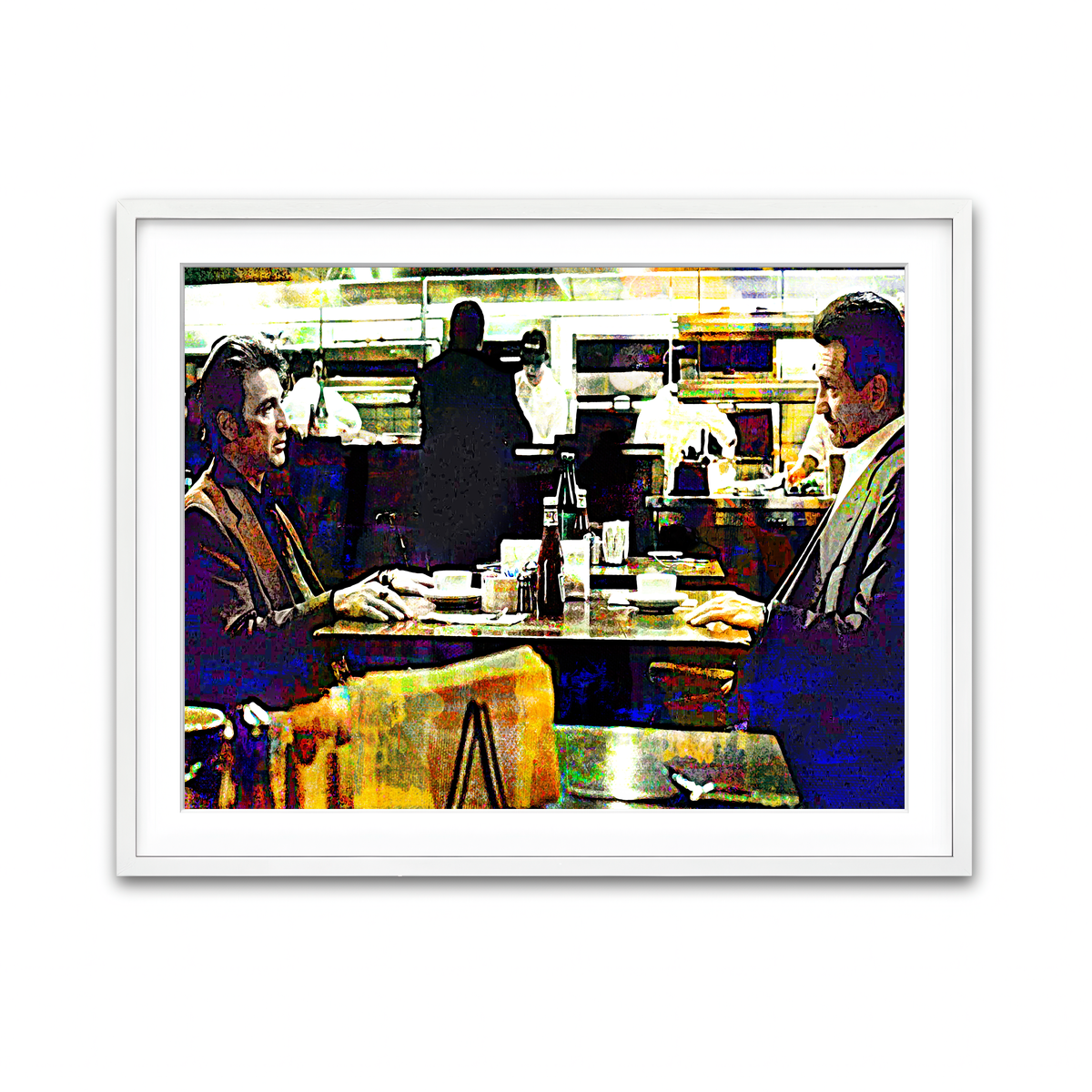 Framed Print 4x3 White