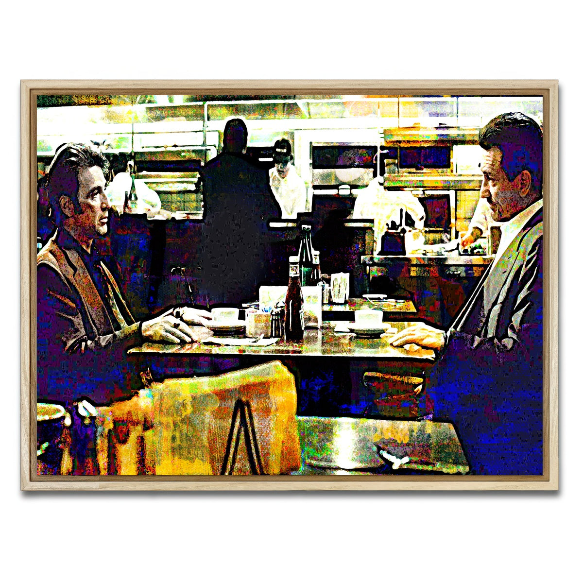 AUTO-MOCKUP WHITE | Heat - The Meeting | 1 Piece | Natural Framed Canvas | group=4x3