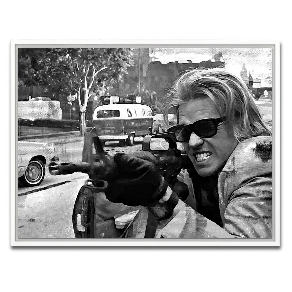 AUTO-MOCKUP WHITE | Heat Grayscale | 1 Piece | White Framed Canvas | group=4x3