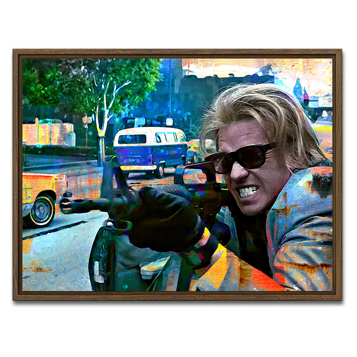 AUTO-MOCKUP WHITE | Heat | 1 Piece | Walnut Frame | group=4x3