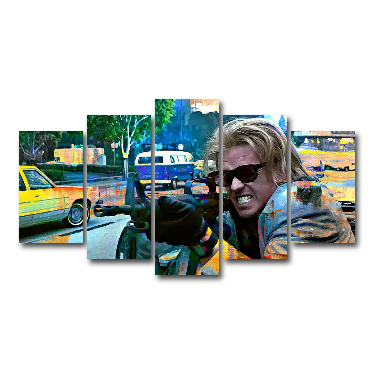 AUTO-MOCKUP WHITE | Heat | 5 Piece | Gallery Wrapped | group=5_normal