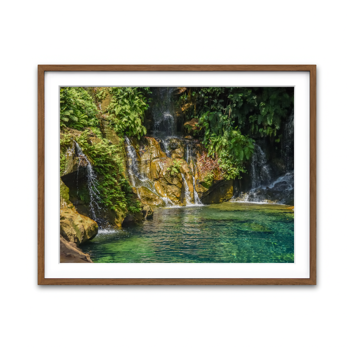 Framed Print 4x3 Walnut