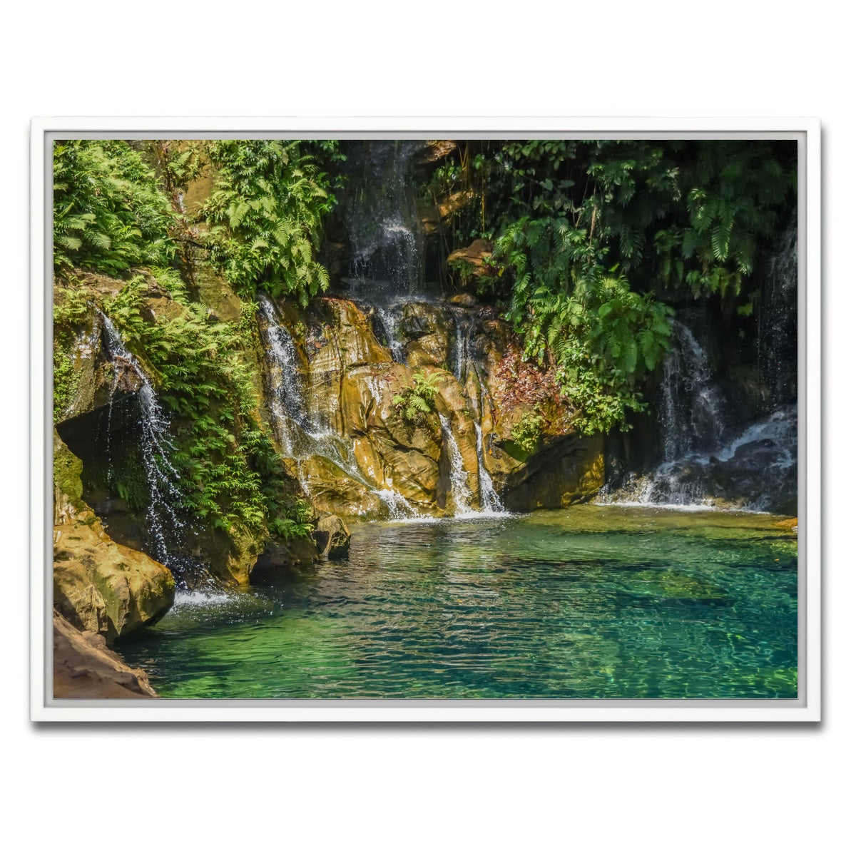 AUTO-MOCKUP WHITE | Heaven on Earth | 1 Piece | White Framed Canvas | group=4x3