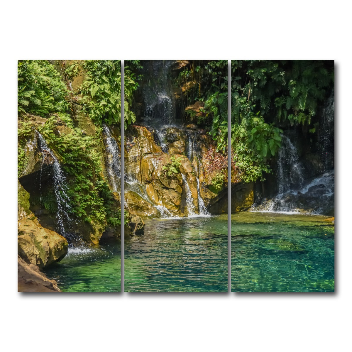 AUTO-MOCKUP WHITE | Heaven on Earth | 3 Piece | Gallery Wrap Canvas | group=8x18