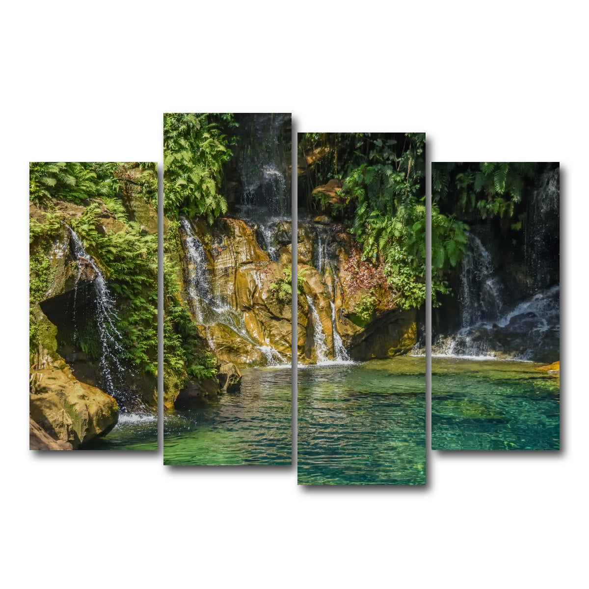 AUTO-MOCKUP WHITE | Heaven on Earth | 4 Piece | Gallery Wrap Canvas | group=4_normal