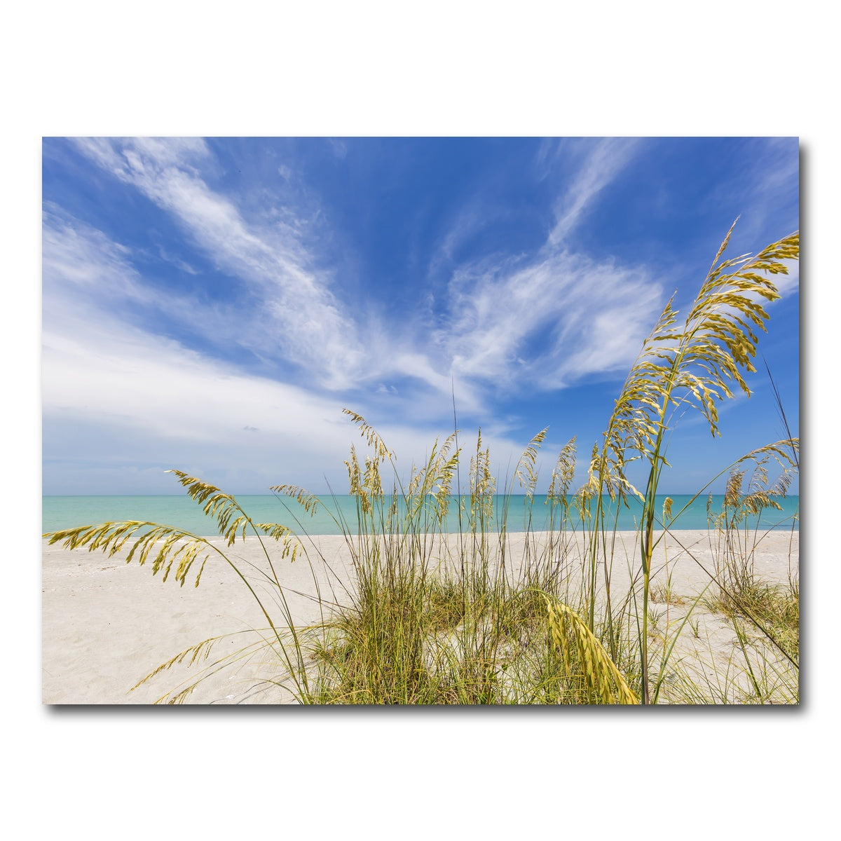AUTO-MOCKUP WHITE | Heavenly calmness on the beach | 1 Piece | Gallery Wrap Canvas | group=4x3