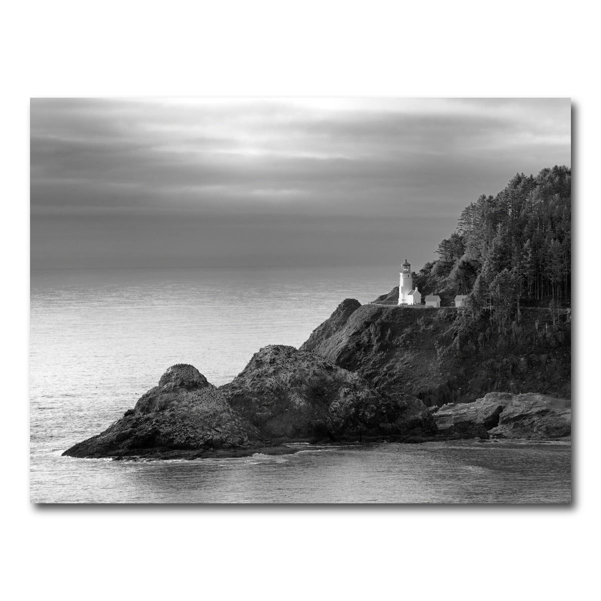AUTO-MOCKUP WHITE | Heceta Head Lighthouse | 1 Piece | Gallery Wrap Canvas | group=4x3