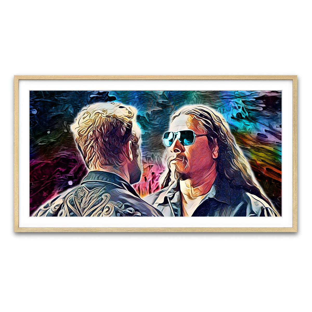 Framed Print 2x1 Natural