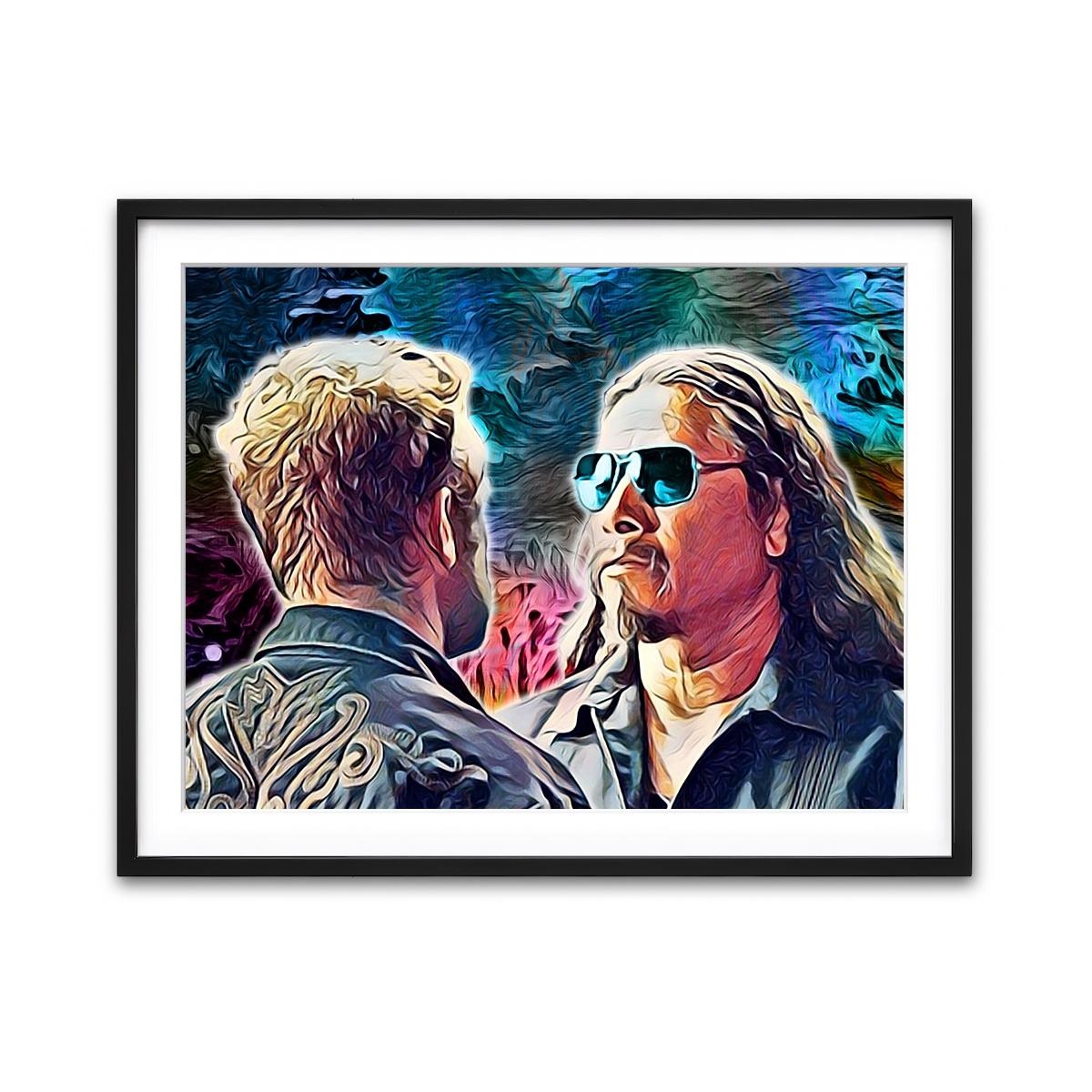 Framed Print 4x3 Black