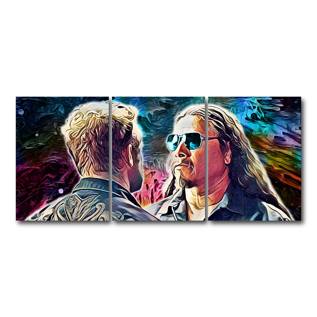 AUTO-MOCKUP WHITE | Hell or High Water | 3 Piece | Gallery Wrap Canvas | group=18x24