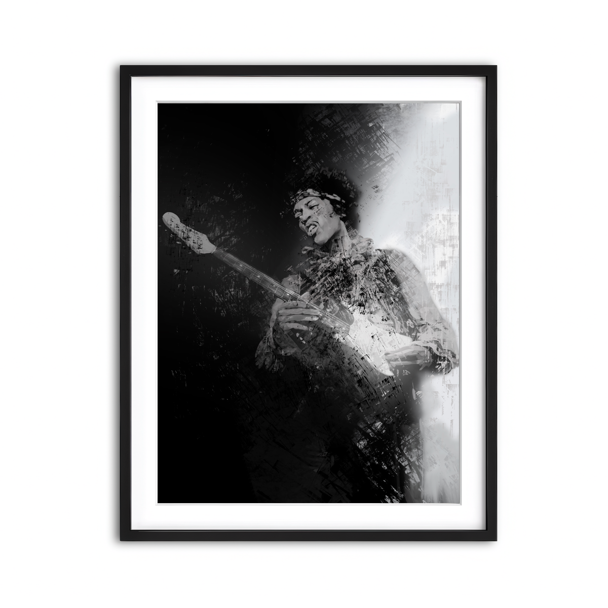Framed Print 3x4 Black